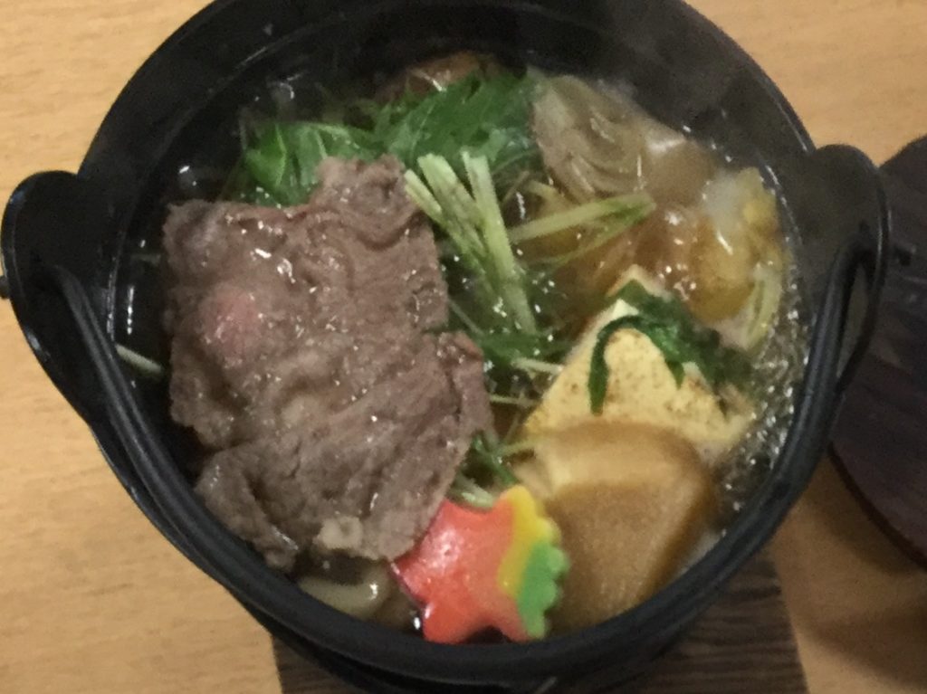 寒い日の鍋料理