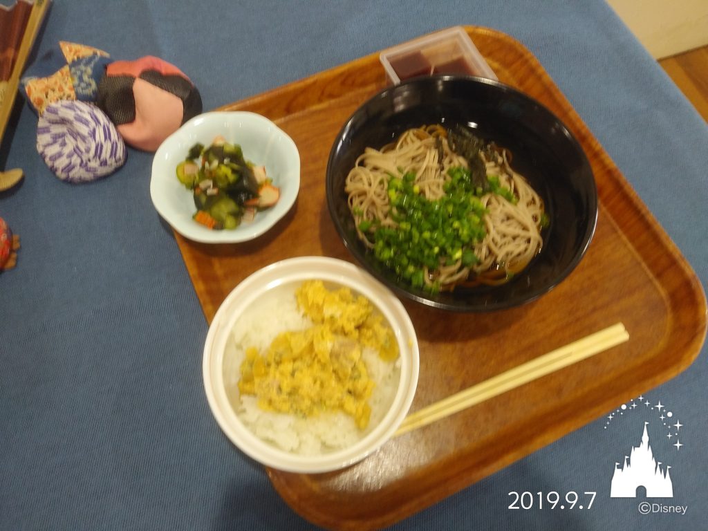 出来たてのお蕎麦をどうぞ！！(２０１９．９．７)