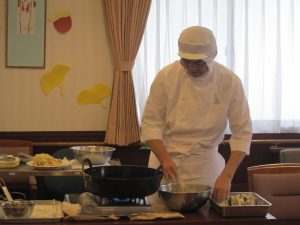 秋のイベントは天ぷら食べ放題♪（平成３０年10月14日）