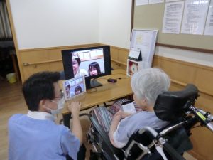 「リモート面会」実施中