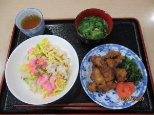 昼食会　令和2年5月3日（日）