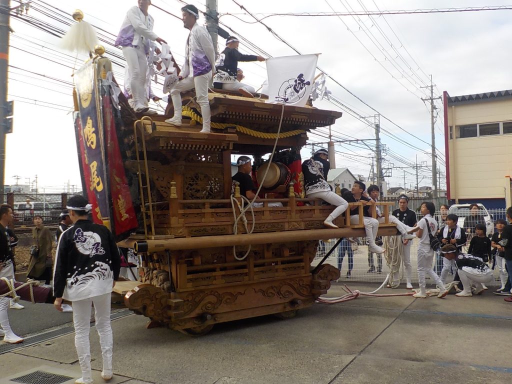 鳴尾秋祭り本曳き！！（令和元年10月13日)