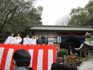 池之原琴平祭礼☆（平成２７年３月８日）