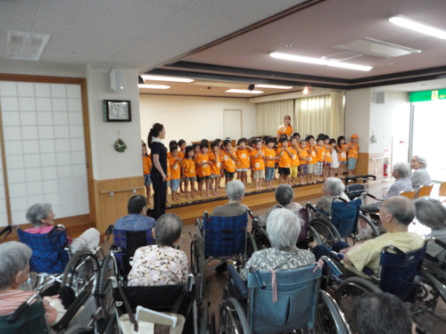 子どもたちが遊びに来てくれました(^^♪（２５年９月１２日）