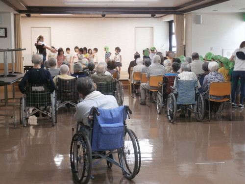 ☆きらり保育園・園児来苑（平成29年７月12日）☆