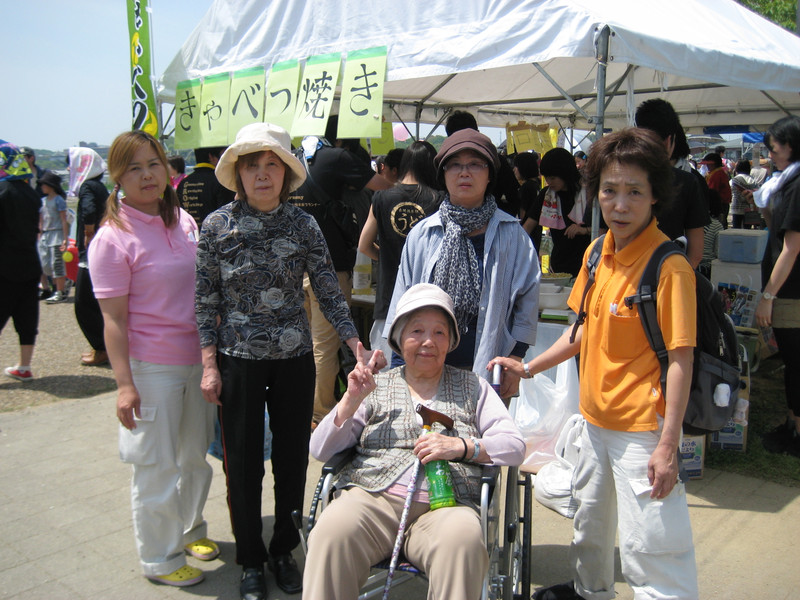 さやま池祭りに参加（Ｈ24年4月29日　ひなた）