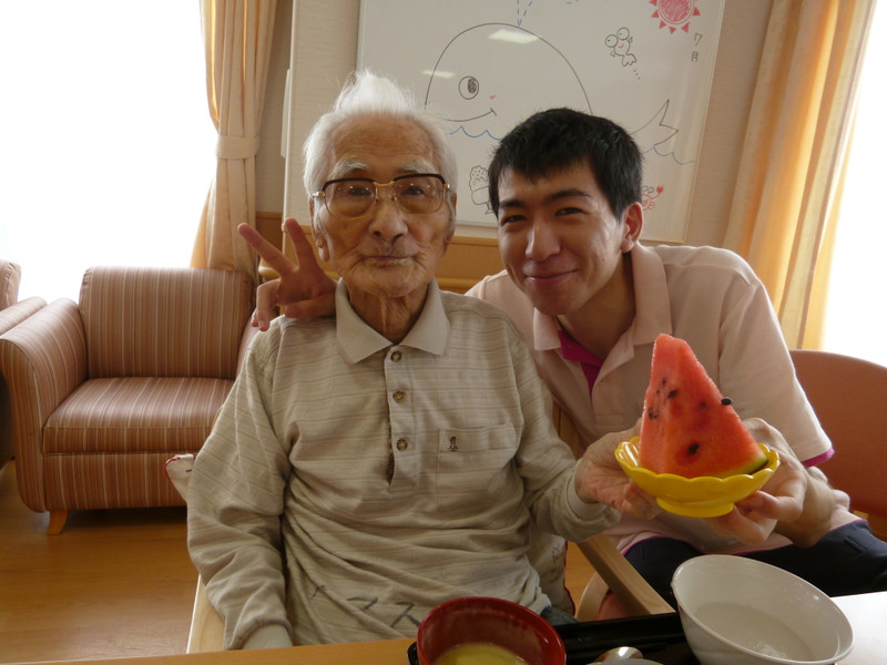 ある日の昼食の様子です！