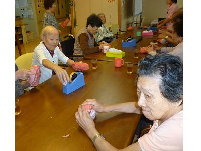 秋祭り近い・・・自作のちょうちん完成！