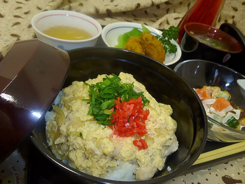 親子丼！！