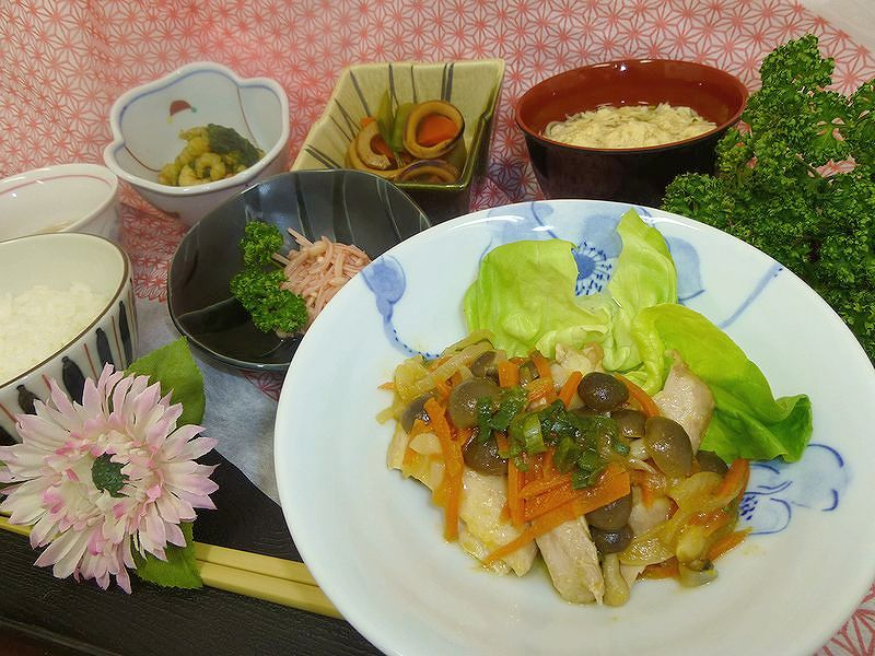 若鶏のバターしょうゆ焼き！！