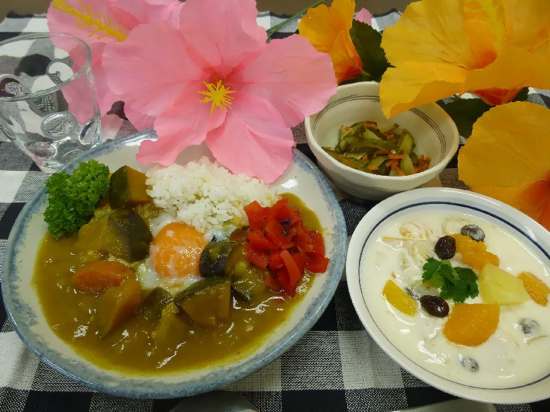 夏野菜カレー！！