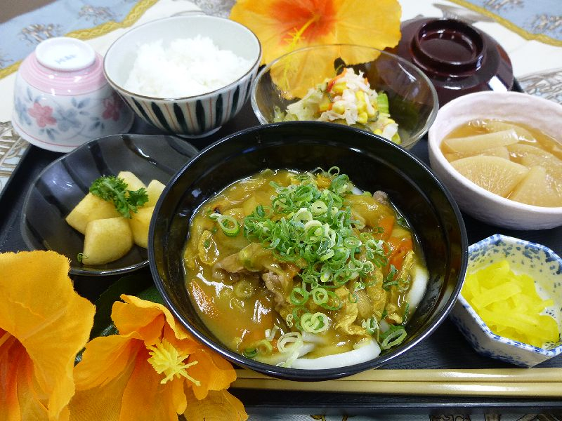 カレーうどん！！