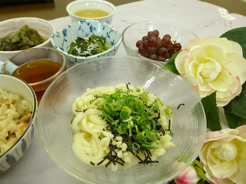 釜玉風さぬきうどん！！