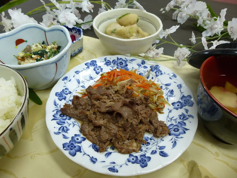 牛肉の味噌焼き！！