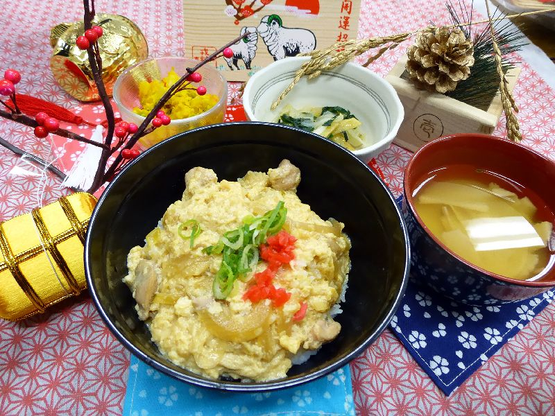 親子丼！！….. (^_−)−☆