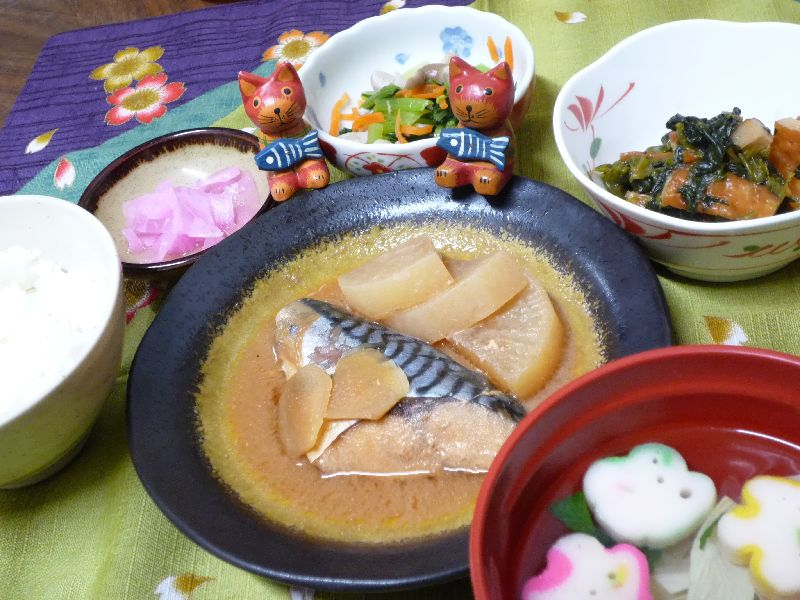 くみのき苑　本部発　さばの味噌煮！！…(^_−)−☆