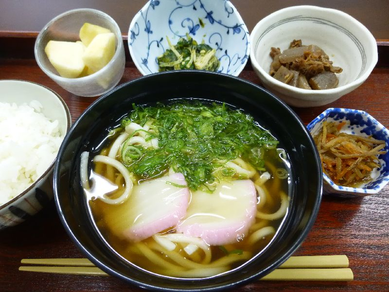 くみのき苑堺北　あんかけうどん！！…(^_−)−☆