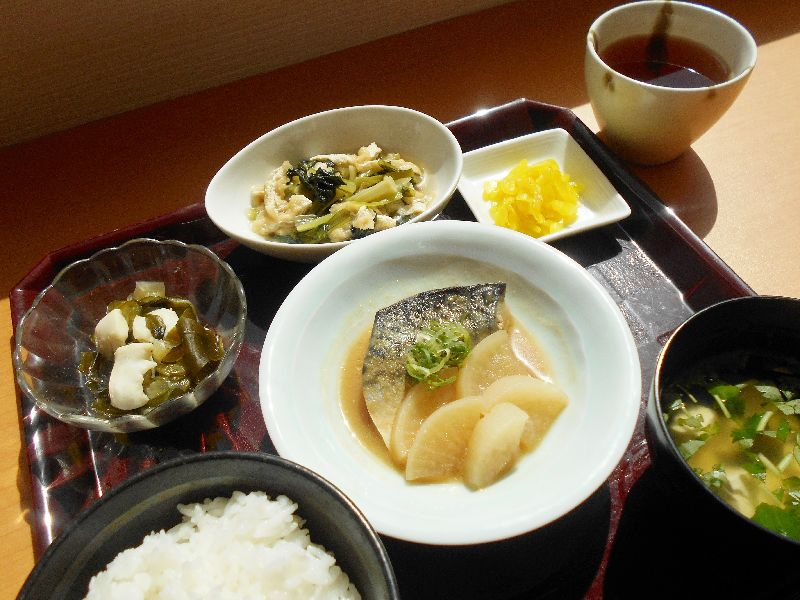 くみのき苑　もず陵南　さばの味噌煮！！…(^_−)−☆