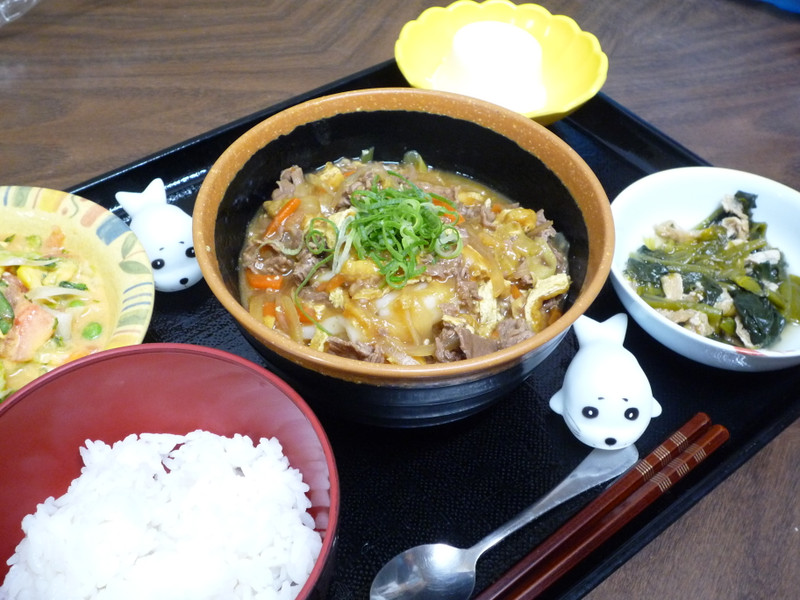 くみのき苑本部　カレーうどん