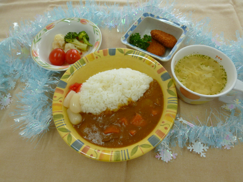 ＊くみのき苑 ゆらら　カレーライス＊