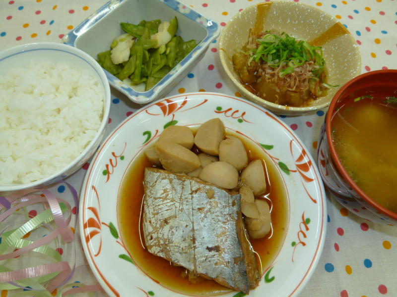 ＊くみのき苑 ゆらら　太刀魚の煮付＊