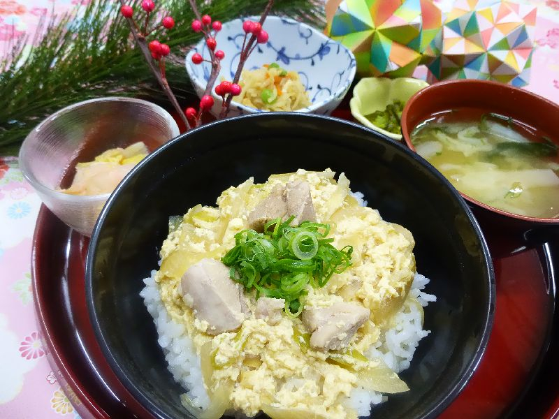 くみのき苑堺北　親子丼　！！