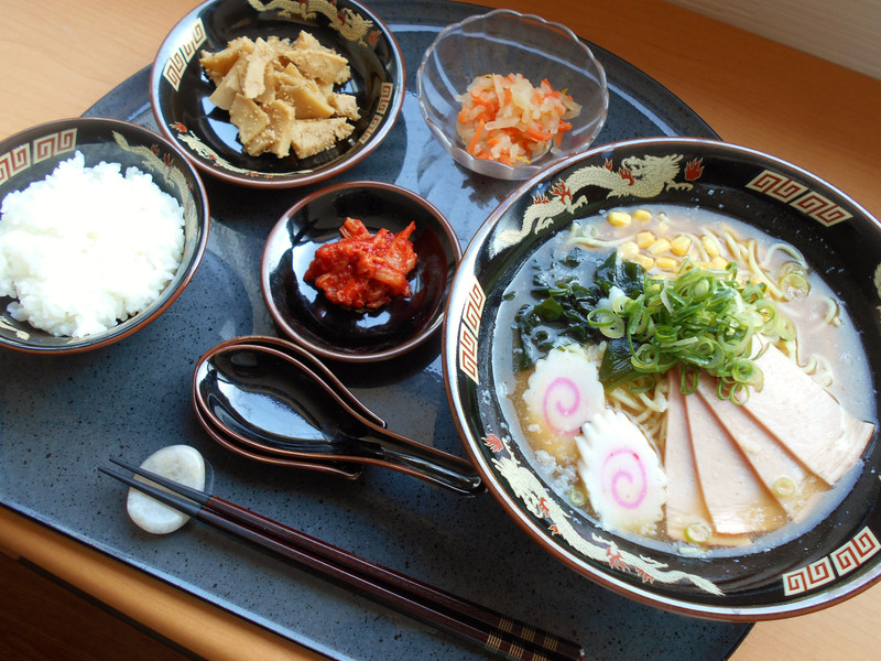 くみのき苑もず陵南　味噌ラーメン