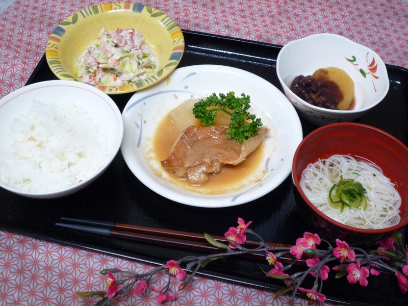 くみのき苑本部　赤魚の味噌煮