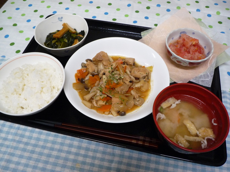 くみのき苑本部　鶏肉のバターしょうゆ焼