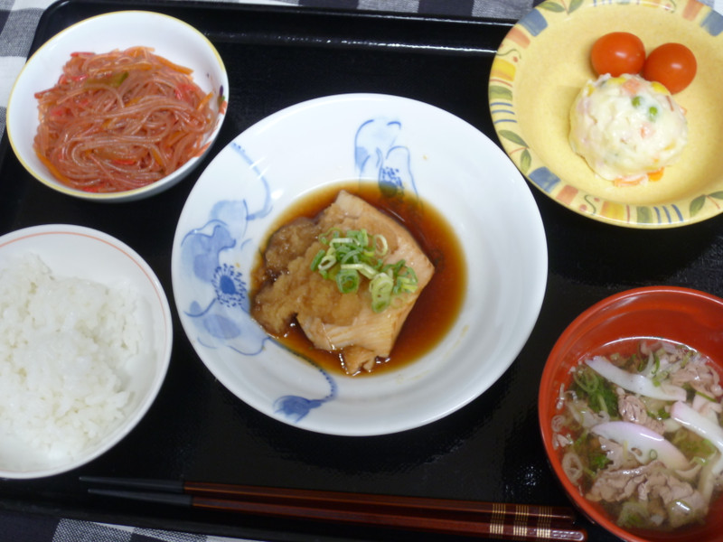 くみのき苑本部　カラスカレイの卸煮