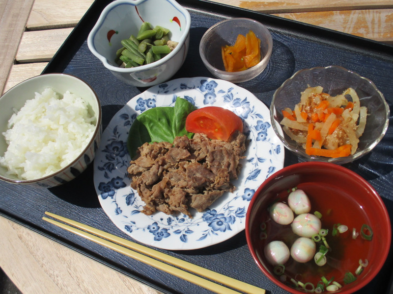 くみのき苑堺北　牛肉の味噌焼