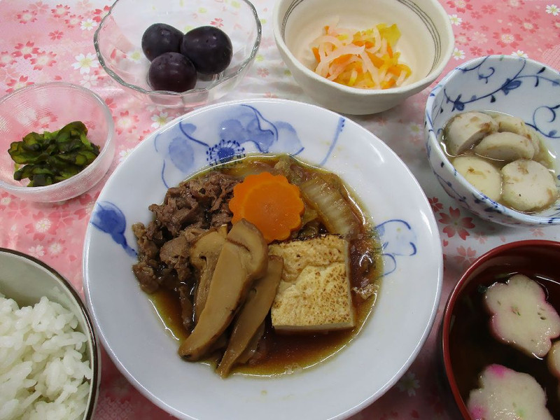 くみのき苑堺北　すき焼風煮物