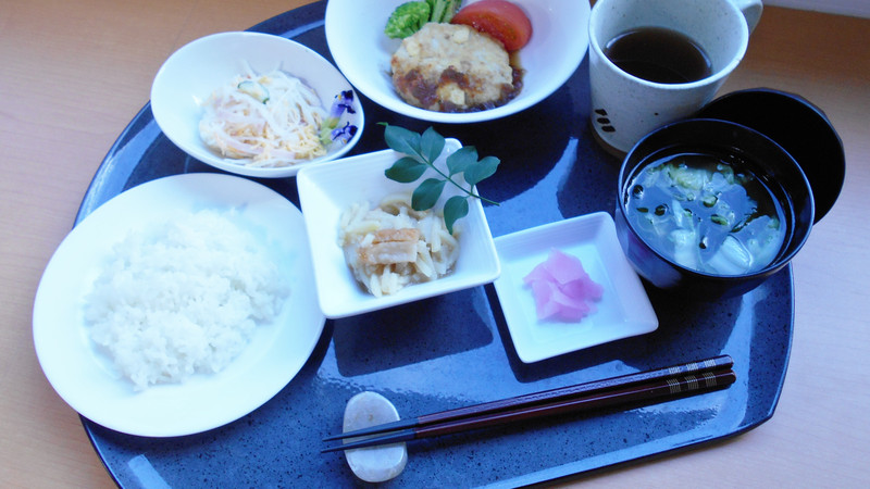 くみのき苑もず陵南　豆腐ハンバーグ