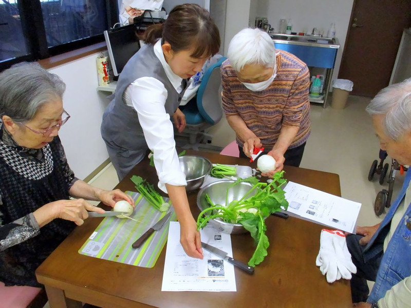 かぶの漬物作り！！