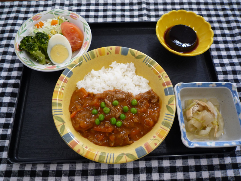 くみのき苑ゆらら　ハヤシライス