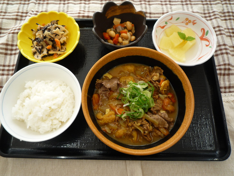 くみのき苑ゆらら　カレーうどん