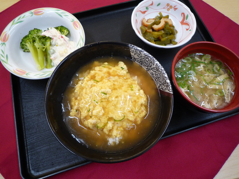 くみのき苑ゆらら　天津飯