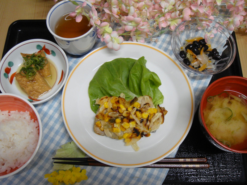 くみのき苑本部　たらの味噌マヨネーズ焼