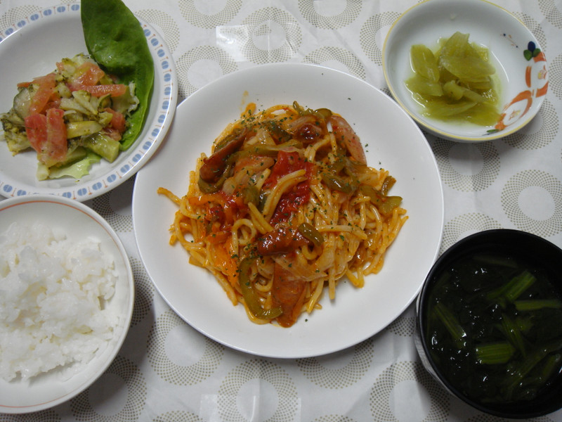 くみのき苑本部　ナポリタンスパゲッティ