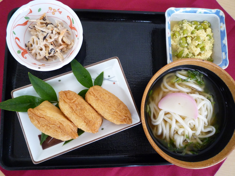 くみのき苑ゆらら　あんかけうどん