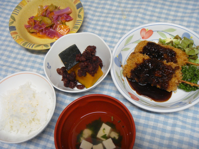 くみのき苑本部　串カツ‼