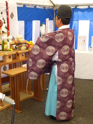 サービス付高齢者住宅　もず陵南地鎮祭