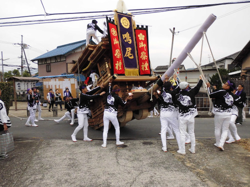 ☆　地元地域は、だんじり祭り一色に!　☆