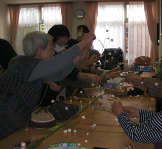 餅花からの～♪