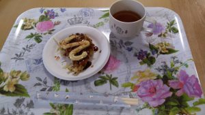 お好み焼きを食べてもらいました！！