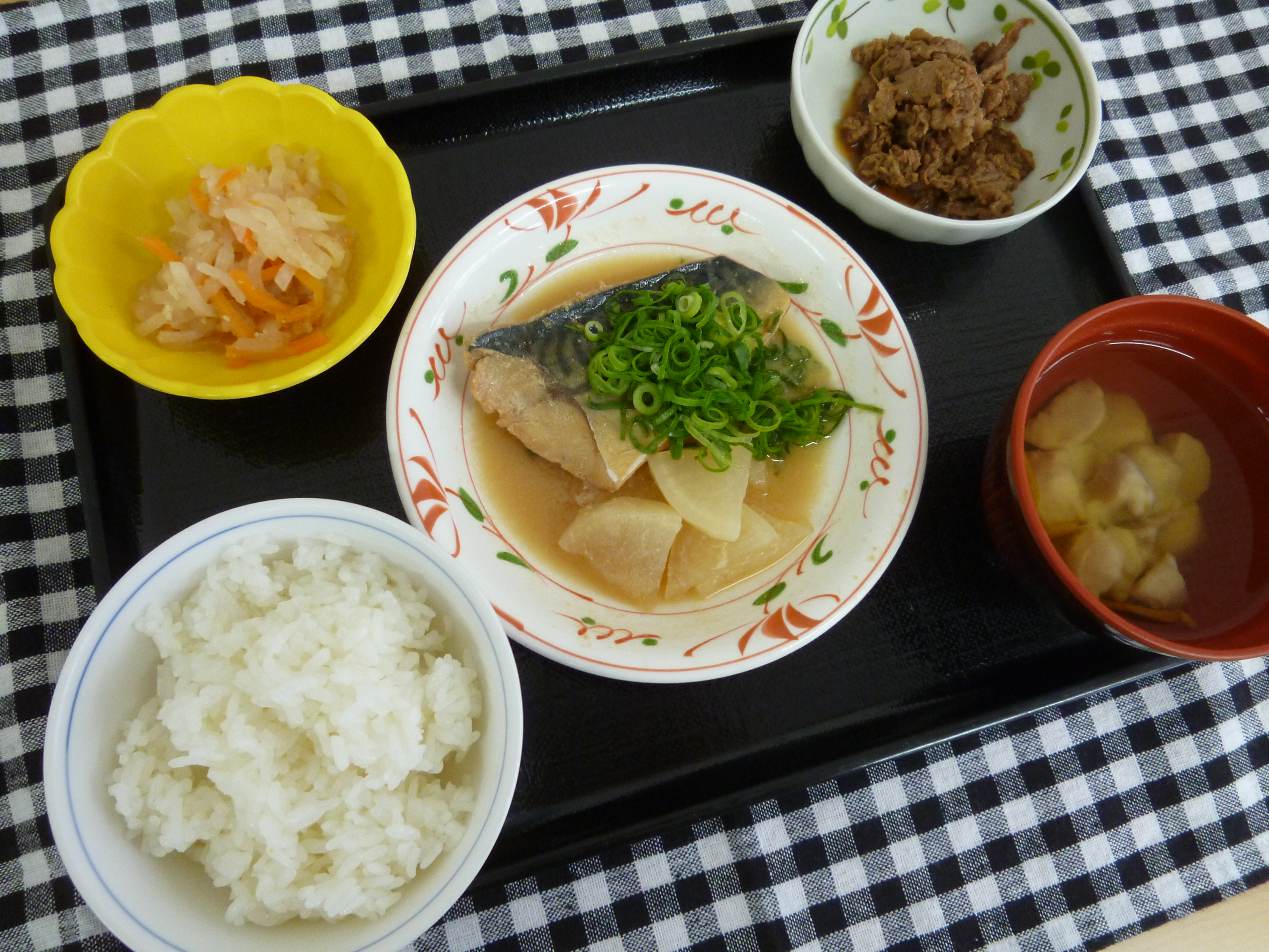 くみのき苑ゆらら　さばの味噌煮