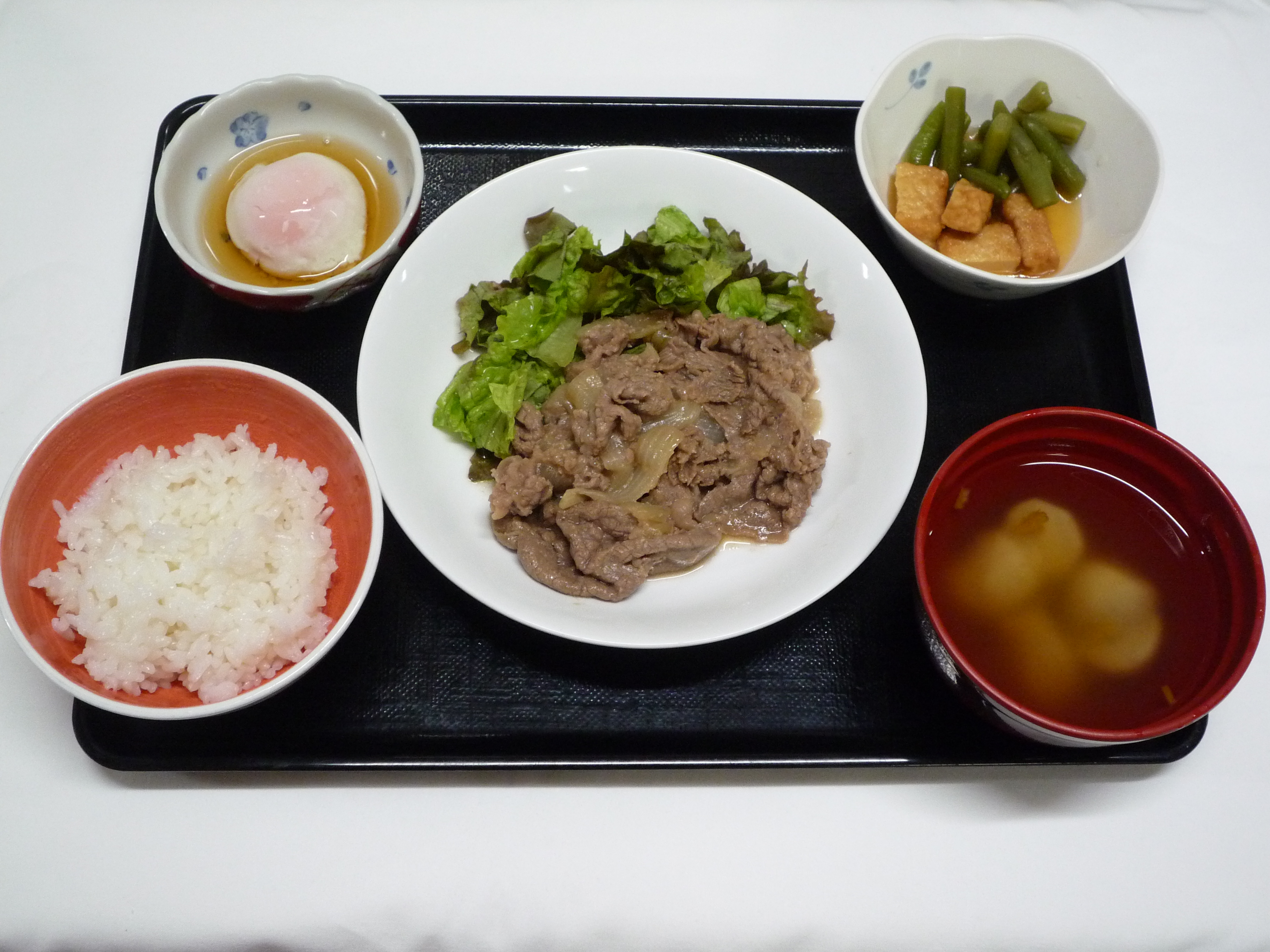 くみのき苑本部　牛肉の味噌焼