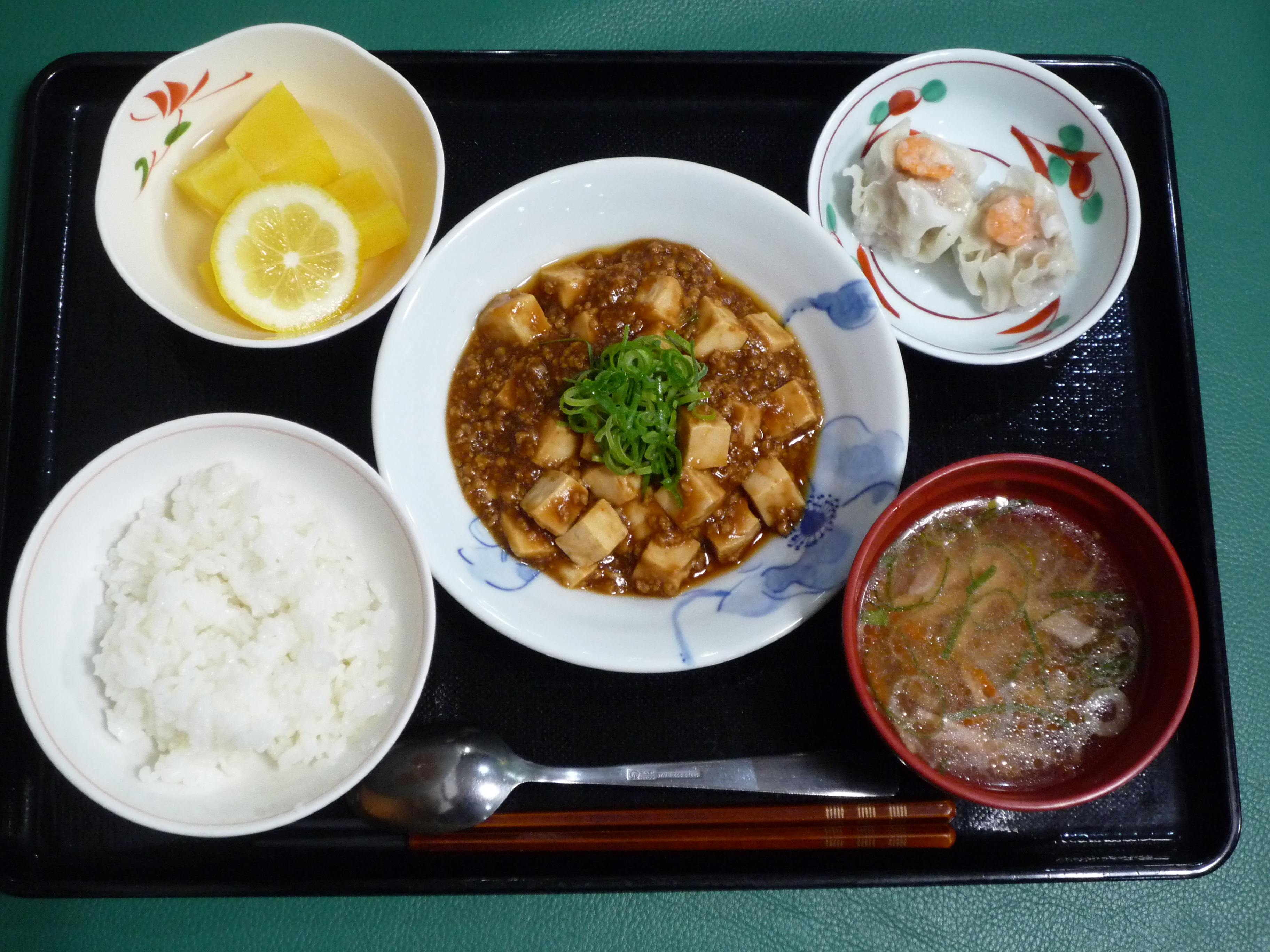 くみのき苑　麻婆豆腐