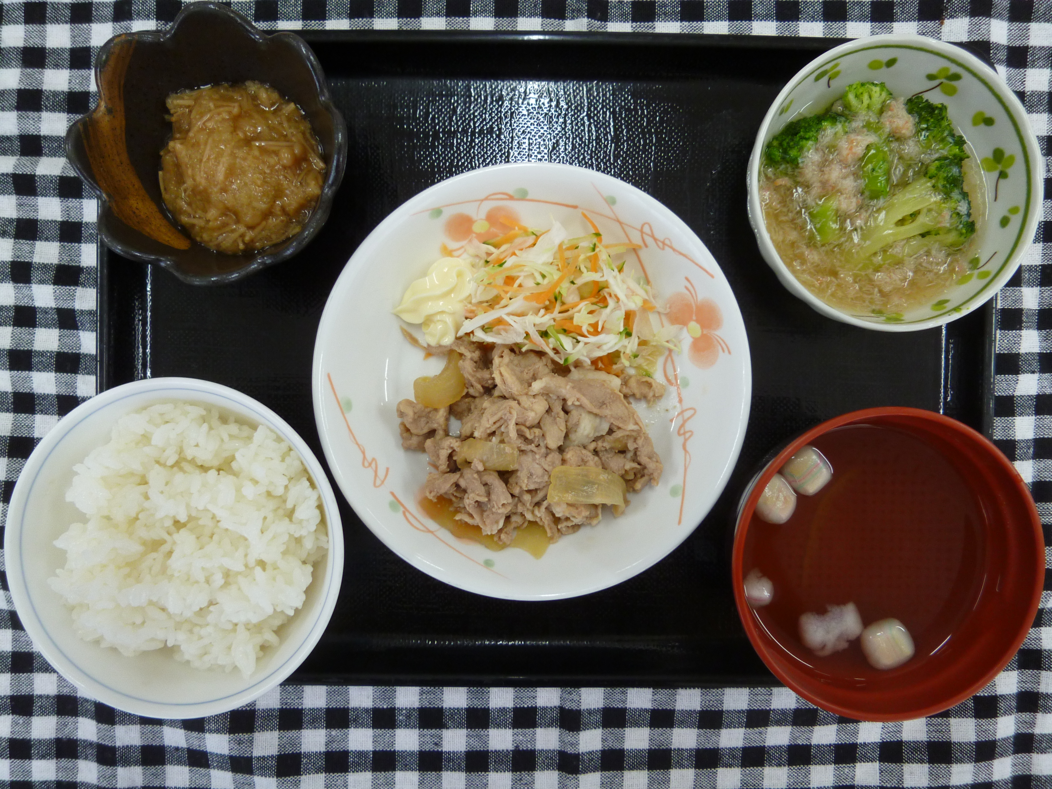 くみのき苑ゆらら　豚肉の照焼