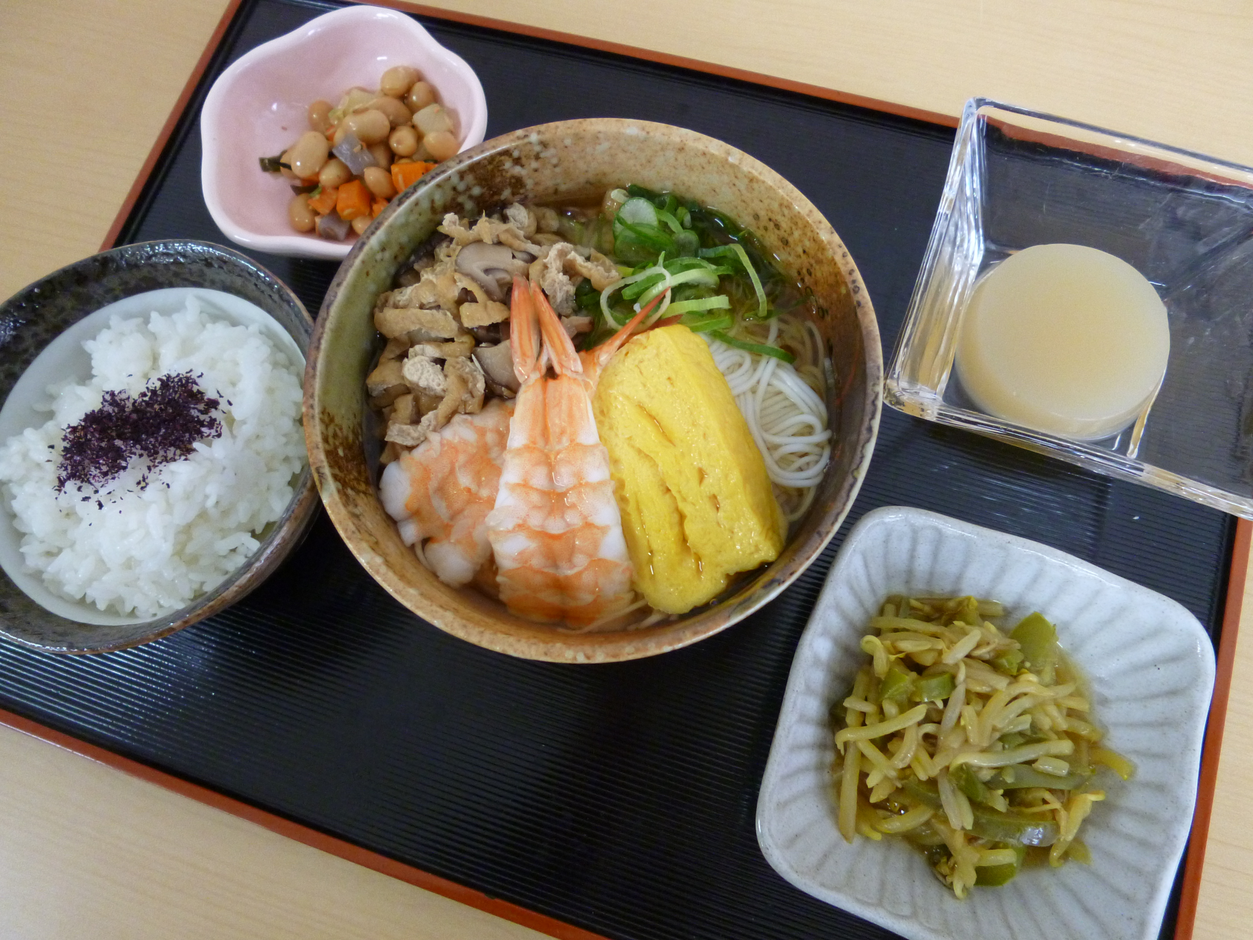 くみのき苑ゆらら　煮麺